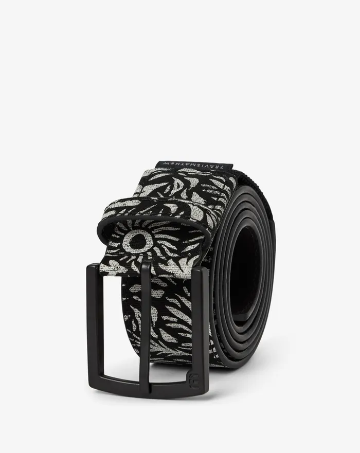 Accessories Belts TravisMathew NIGHT STROLL HYBRID STRETCH BELT Black