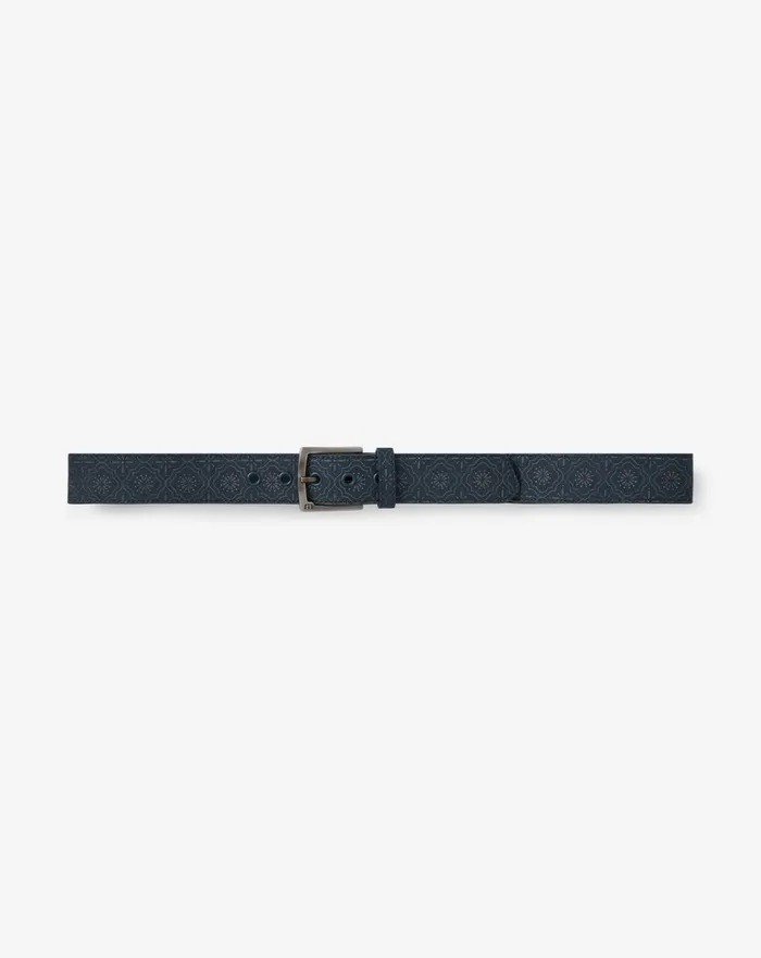 Accessories Belts TravisMathew WORLD LINK CANVAS HYBRID STRETCH BELT Mood Indigo