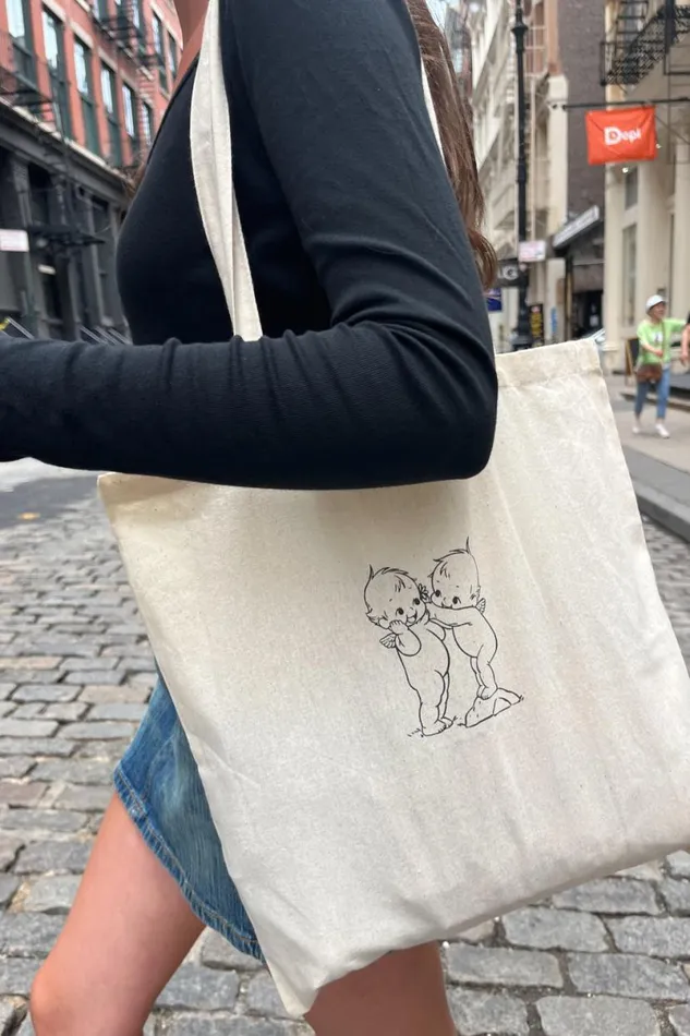 Accessories Cherub Tote Bag Brandy Melville BAGS and BACKPACKS