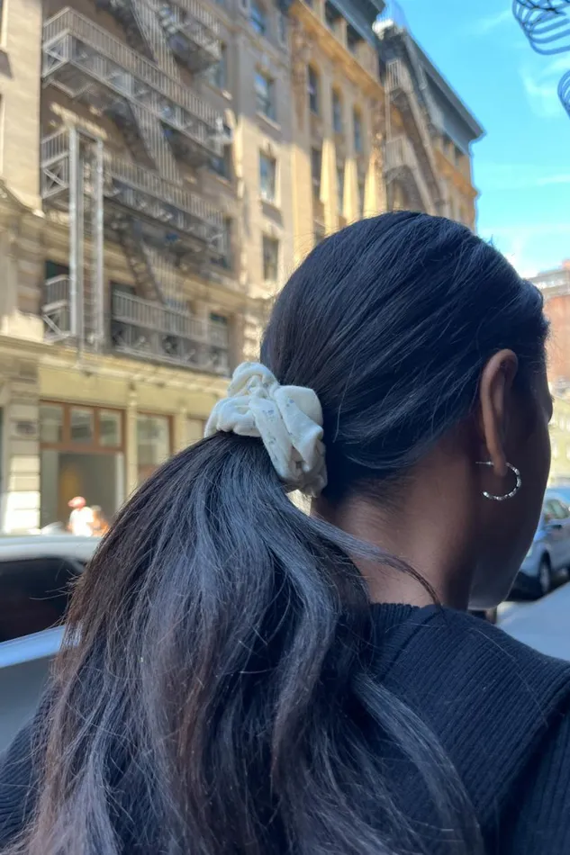 Accessories Floral Scrunchie Brandy Melville HAIR ACCESSORIES