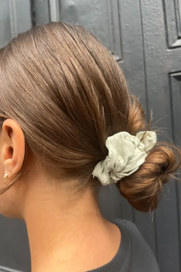 Accessories Floral Scrunchie Brandy Melville HAIR ACCESSORIES