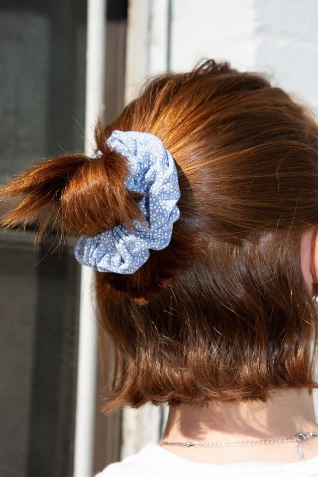 Accessories Floral Scrunchie Brandy Melville HAIR ACCESSORIES