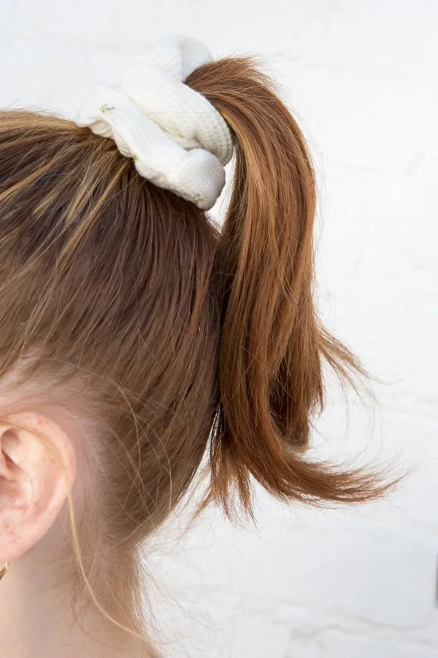 Accessories Floral Scrunchie Brandy Melville HAIR ACCESSORIES