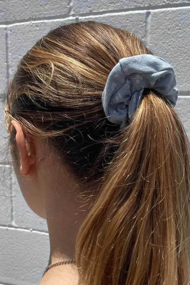 Accessories Floral Scrunchie Brandy Melville HAIR ACCESSORIES