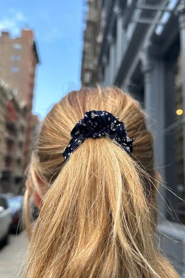 Accessories Floral Scrunchie Brandy Melville HAIR ACCESSORIES