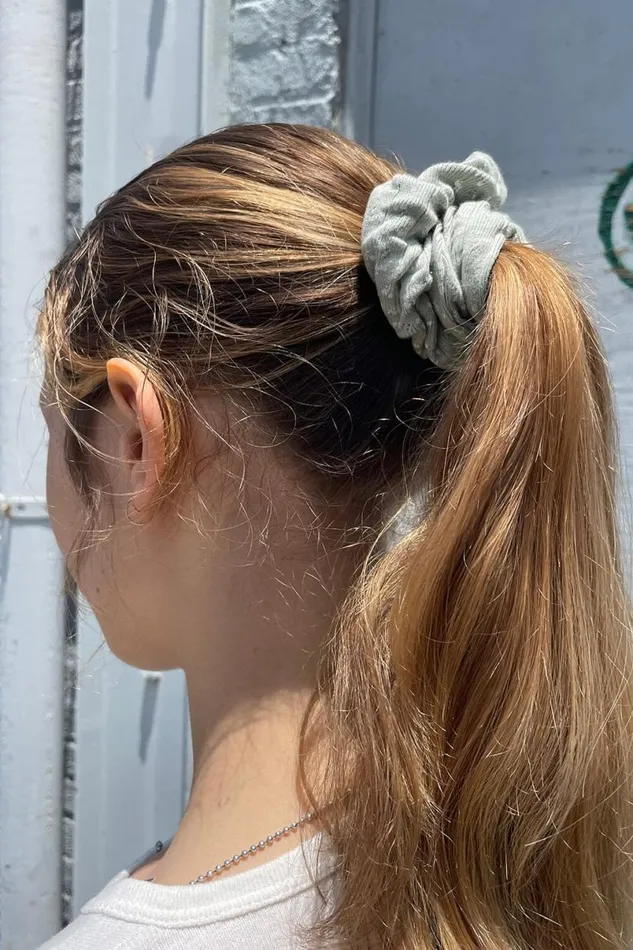 Accessories Floral Scrunchie Brandy Melville HAIR ACCESSORIES