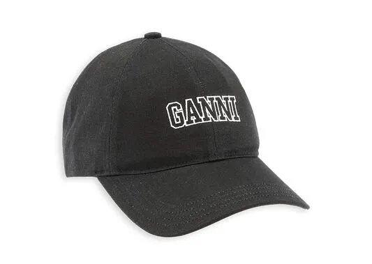 Accessories GANNI Hats Software Heavy Cotton Cap Phantom