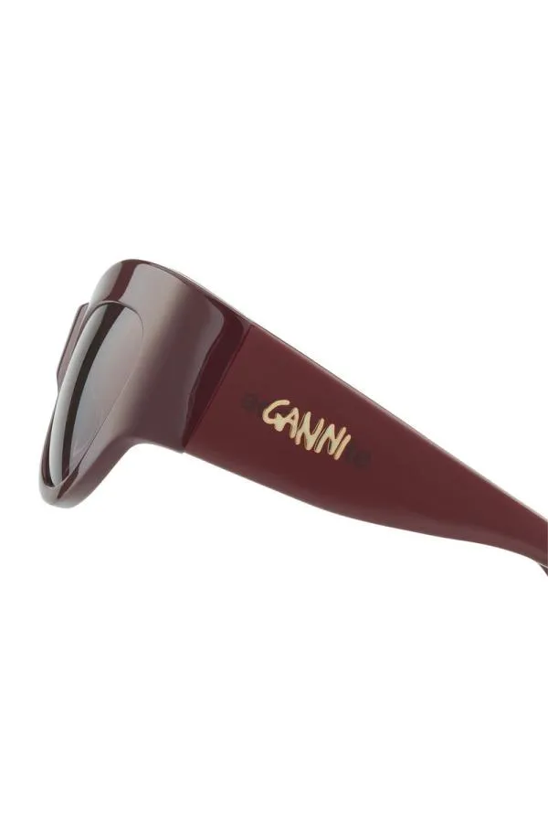 Accessories GANNI Sunglasses X ACE and TATE TRIXIE SUNGLASSES Burgundy