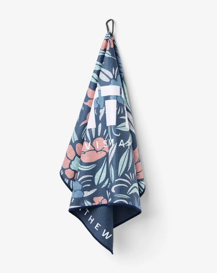 Accessories Golf Towels TravisMathew DAY CRUISE GOLF TOWEL Mood Indigo