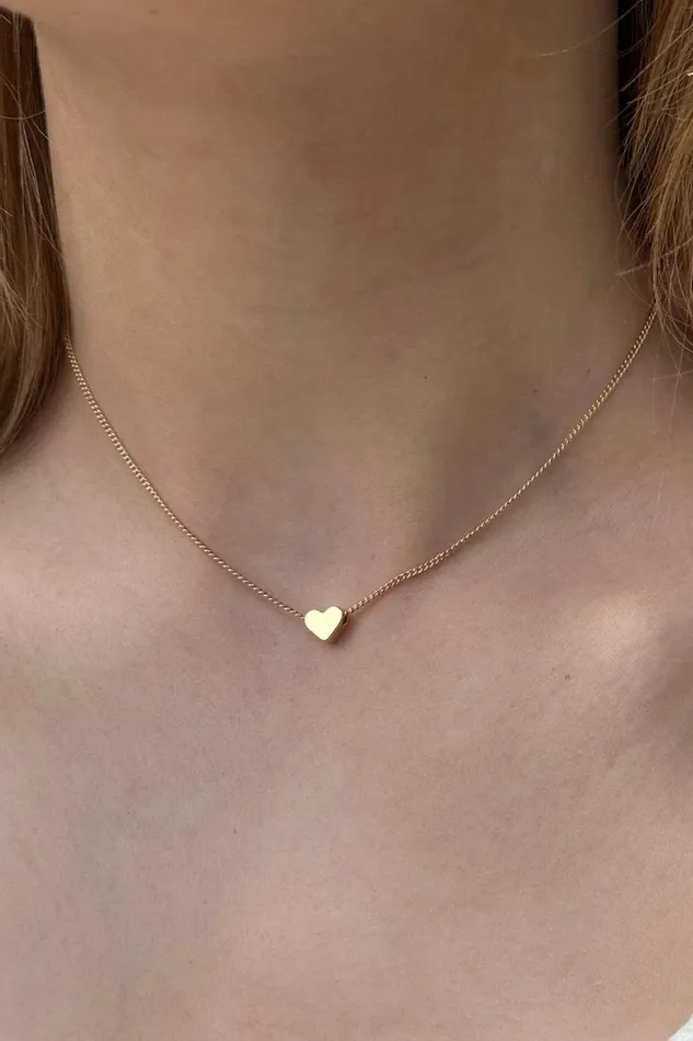 Accessories Heart Charm Necklace Brandy Melville JEWELRY