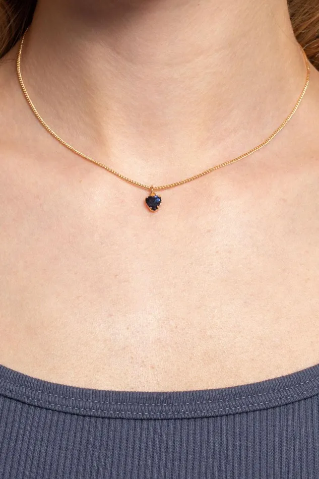 Accessories Heart Charm Necklace Brandy Melville JEWELRY