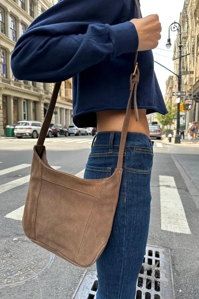 Accessories Leather Shoulder Bag Brandy Melville BAGS and BACKPACKS