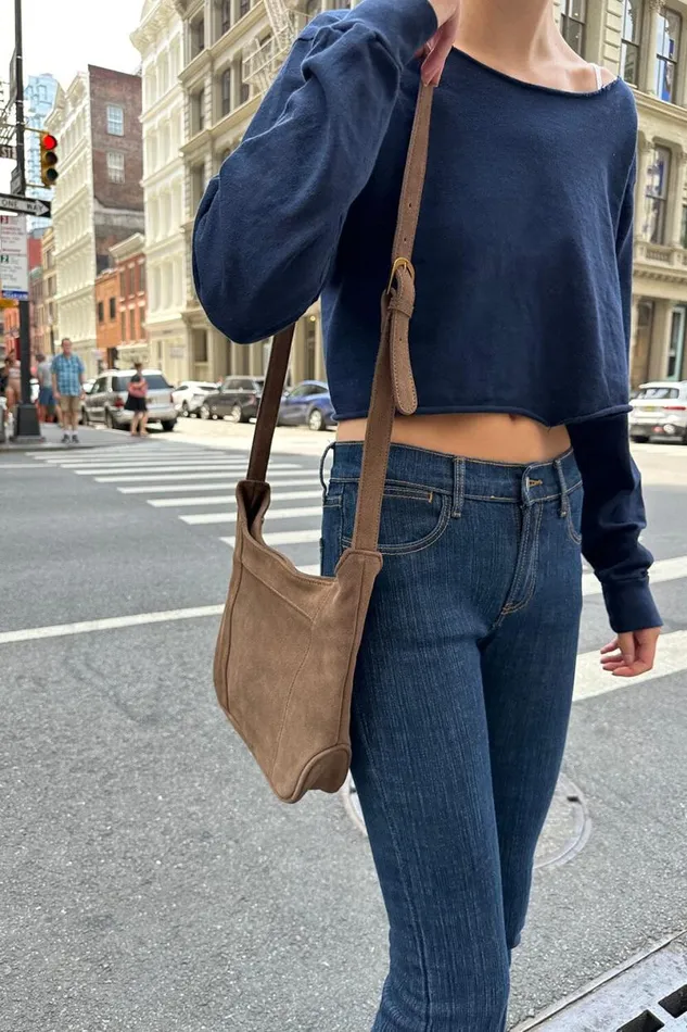 Accessories Leather Shoulder Bag Brandy Melville BAGS and BACKPACKS