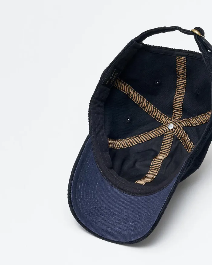 Accessories Men Billy Reid Pelican Cord Cap Black
