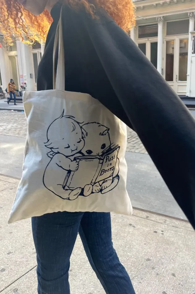 Accessories Puss In Boots Tote Bag Brandy Melville BAGS and BACKPACKS