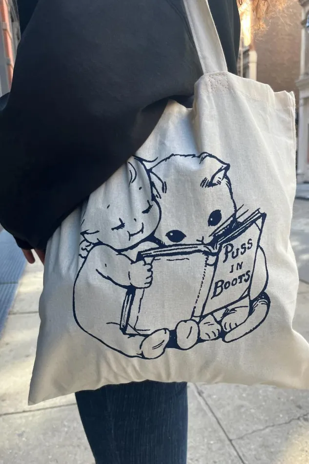 Accessories Puss In Boots Tote Bag Brandy Melville BAGS and BACKPACKS