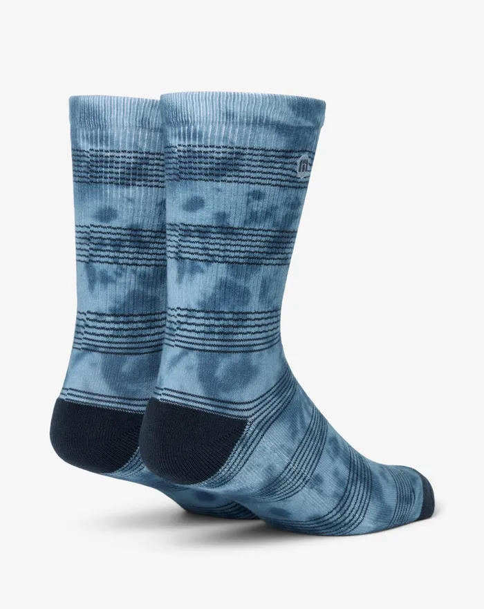 Accessories Socks TravisMathew PACIFIC PLUNGE CREW SOCK Light Teal