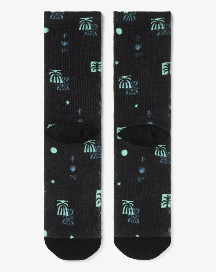 Accessories Socks TravisMathew QUICK TRIP CREW SOCK Black