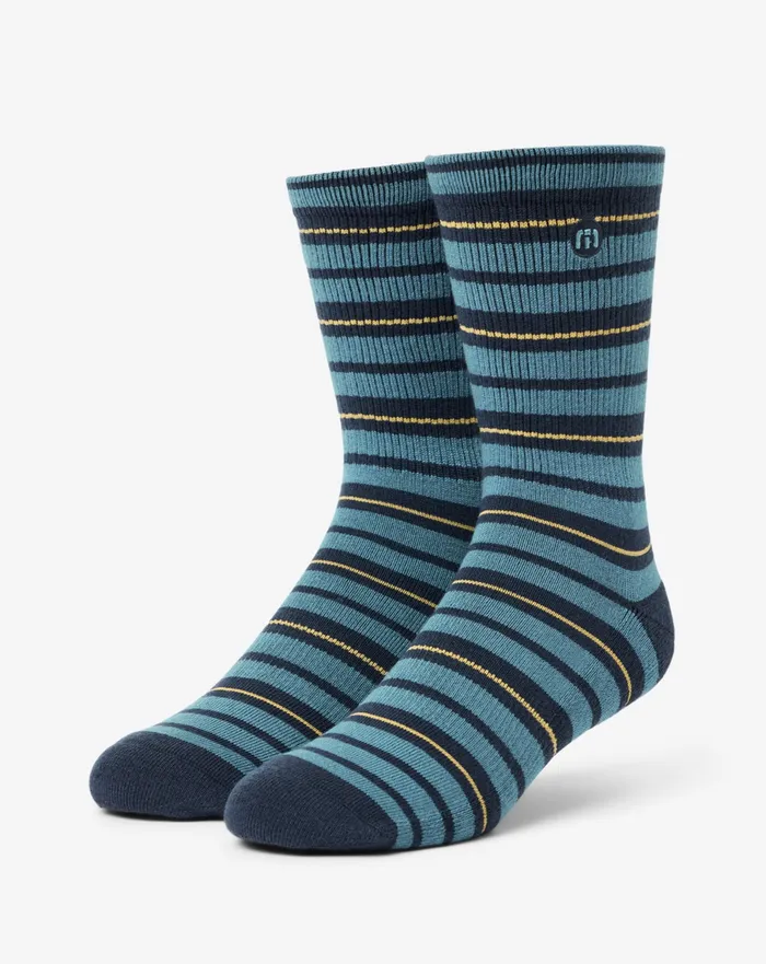 Accessories Socks TravisMathew WANDER WHEREVER CREW SOCK Mood Indigo