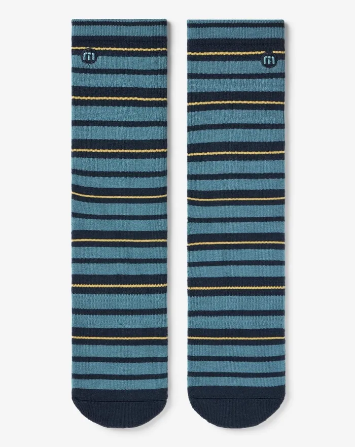 Accessories Socks TravisMathew WANDER WHEREVER CREW SOCK Mood Indigo