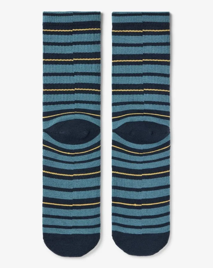 Accessories Socks TravisMathew WANDER WHEREVER CREW SOCK Mood Indigo