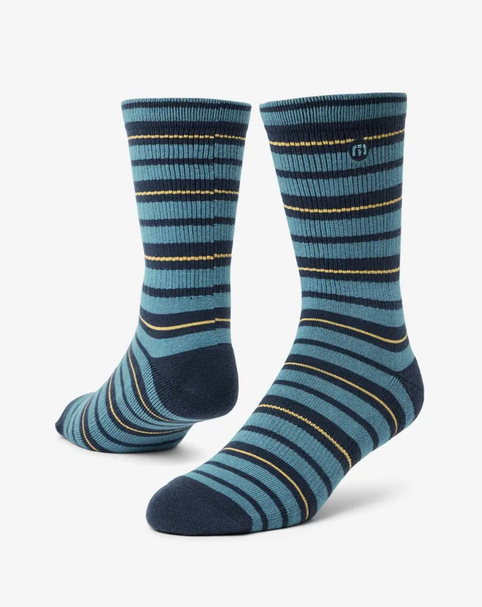 Accessories Socks TravisMathew WANDER WHEREVER CREW SOCK Mood Indigo