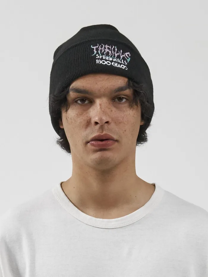 Accessories Speed Killer Beanie Black Thrills Hats