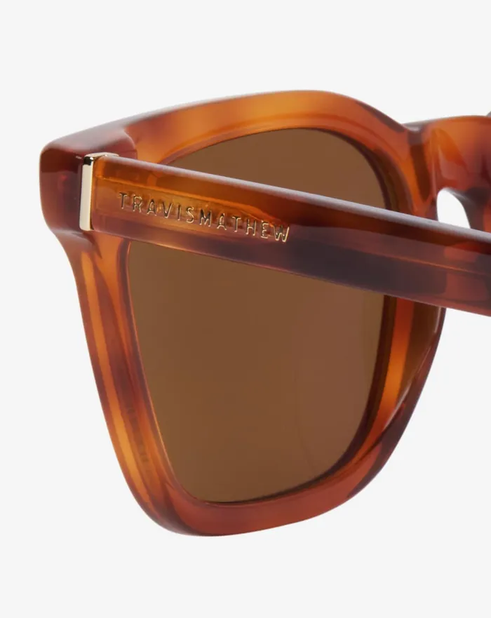 Accessories Sunglasses TravisMathew SEACLIFF SUNGLASSES Light Tort Bronze Polar Accessories Sunglasses TravisMathew SEACLIFF SUNGLASSES Light Tort Bronze Polar