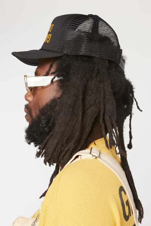 Accessories WomenMen Gallery Dept FUCKED UP TRUCKER CAP Black