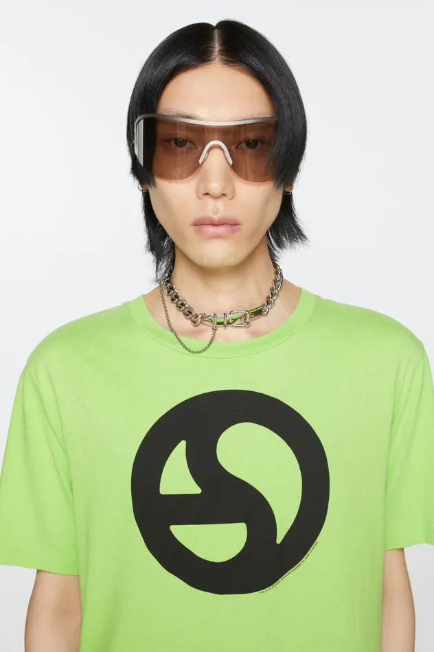 Acne Studios Buckle Chain Necklace Silver Women Jewellery