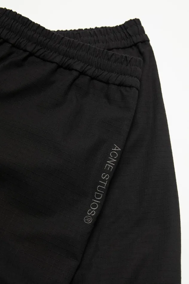 Acne Studios Cargo Trousers Black Black Men Trousers