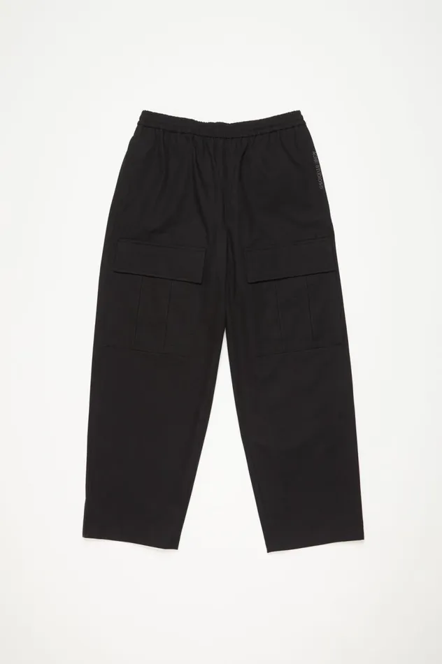 Acne Studios Cargo Trousers Black Black Men Trousers