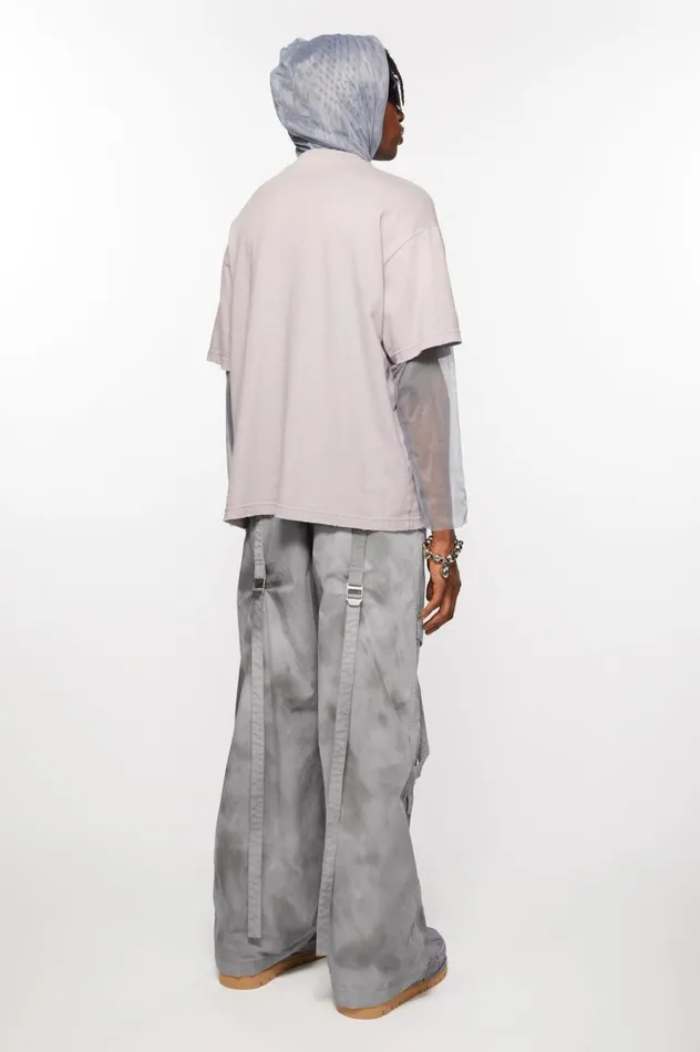 Acne Studios Cargo Trousers Mid Grey Men Trousers