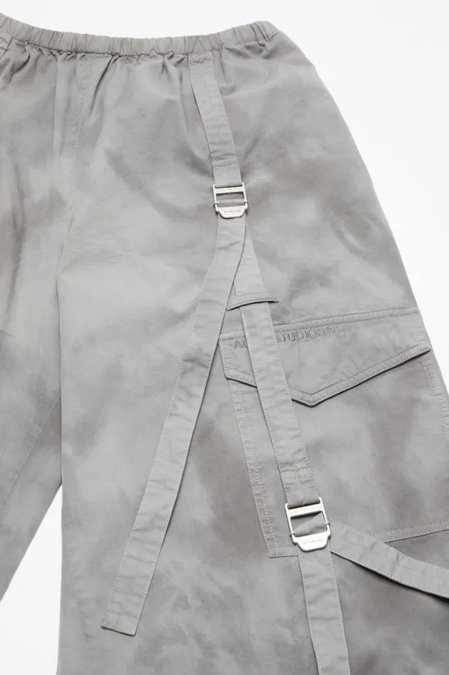 Acne Studios Cargo Trousers Mid Grey Men Trousers
