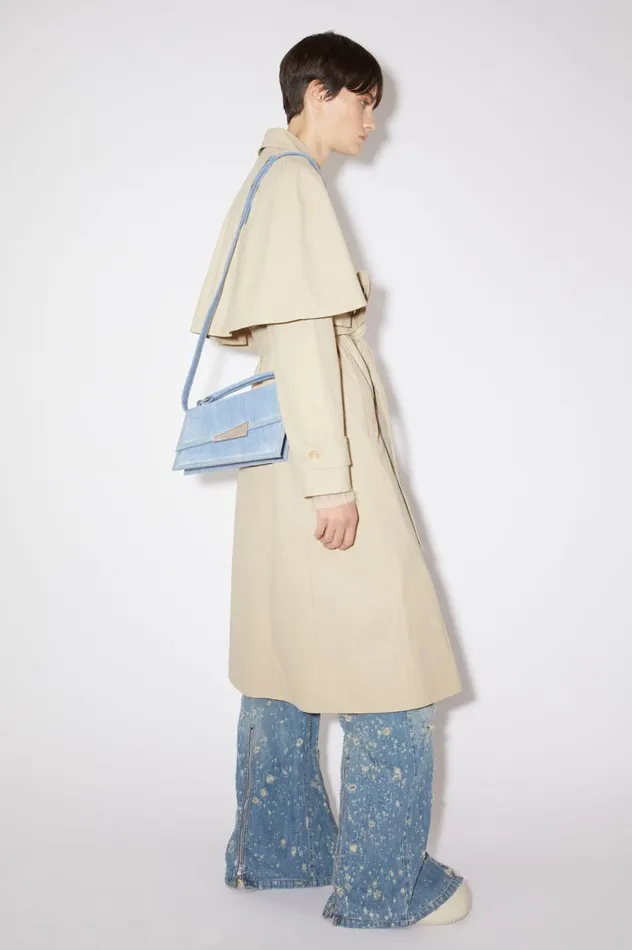 Acne Studios Distortion Mini Bag Light Blue Men Bags