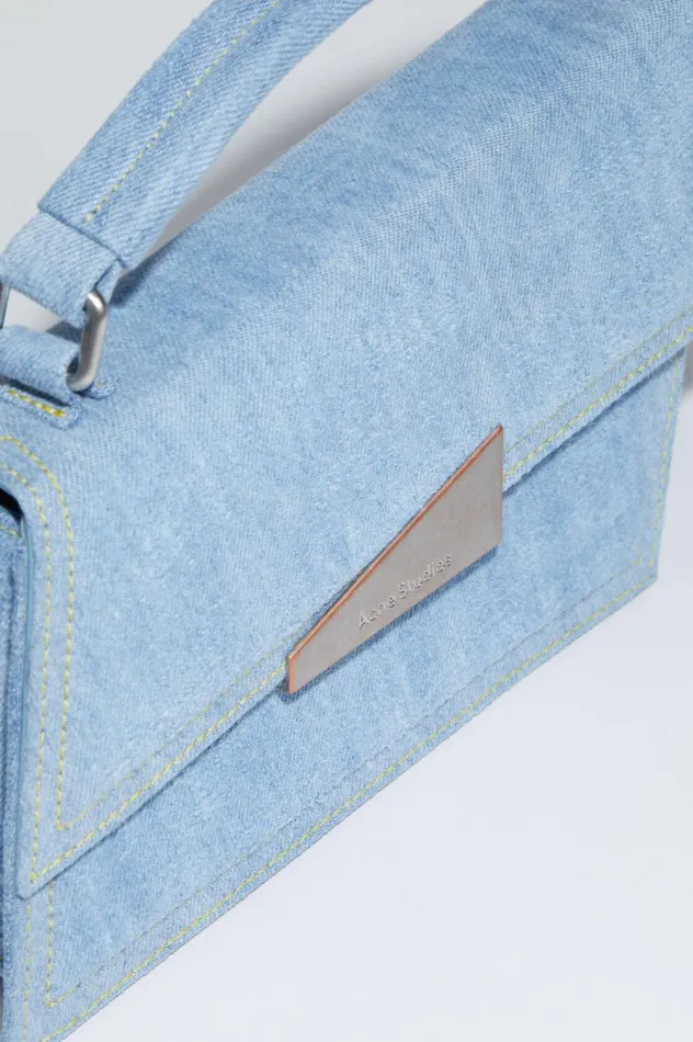 Acne Studios Distortion Mini Bag Light Blue Men Bags