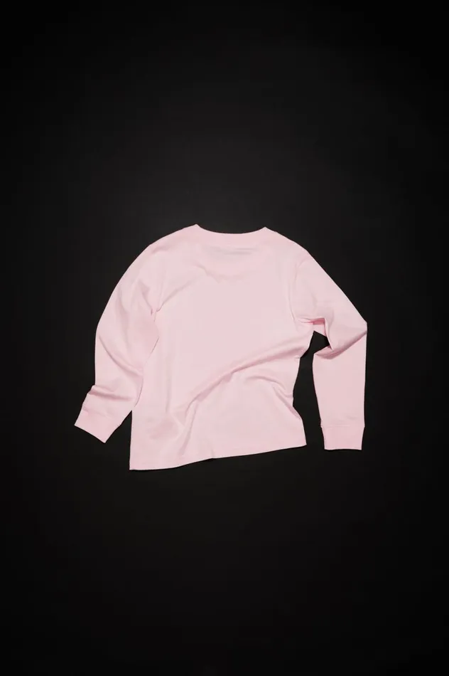 Acne Studios Long Sleeve Tshirt 8211 Children Light Pink WomenMen Children