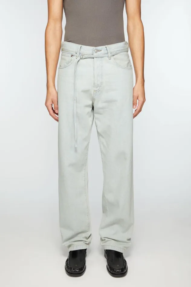 Acne Studios Loose Fit Jeans 8211 1991 Toj Light Blue Women Jeans