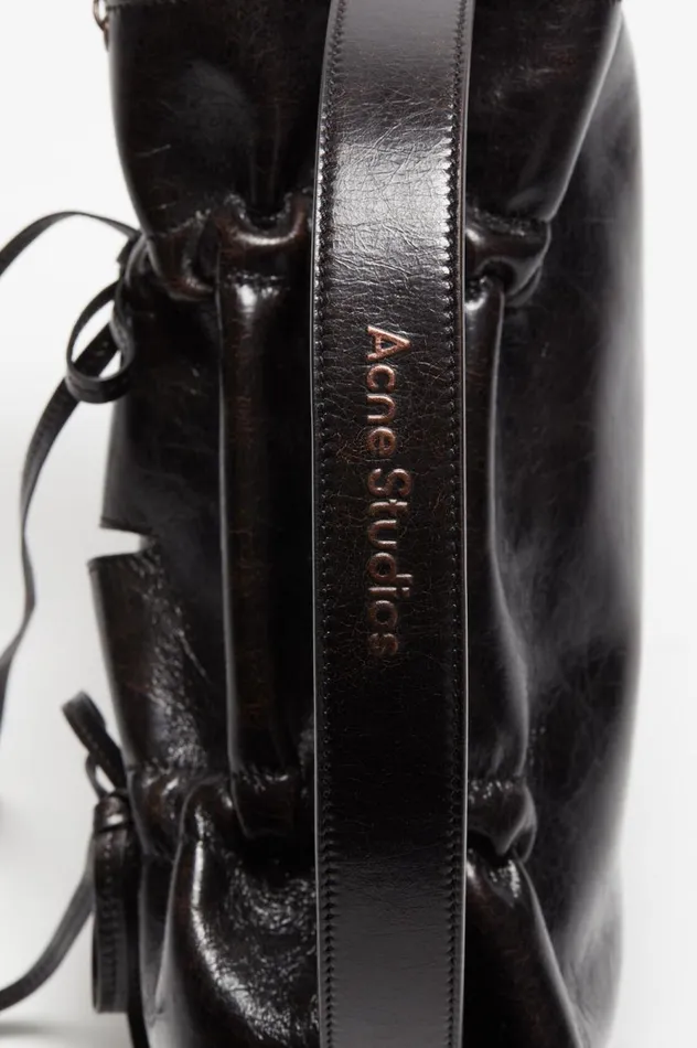 Acne Studios Multipocket Bag Dark Brown Men Bags