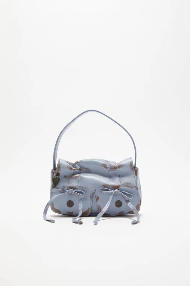 Acne Studios Multipocket Micro Bag Lilacbrown Men Bags