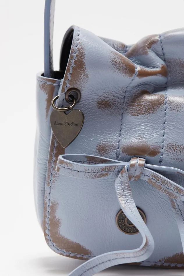 Acne Studios Multipocket Micro Bag Lilacbrown Men Bags