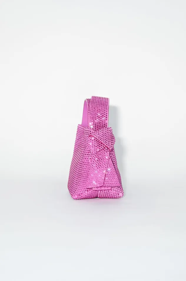 Acne Studios Musubi Micro Shoulder Bag Fuchsia Pink Women Bags