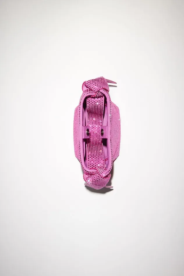 Acne Studios Musubi Micro Shoulder Bag Fuchsia Pink Women Bags