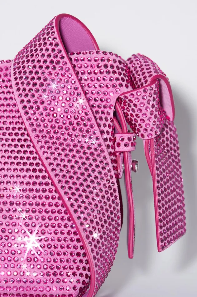 Acne Studios Musubi Micro Shoulder Bag Fuchsia Pink Women Bags