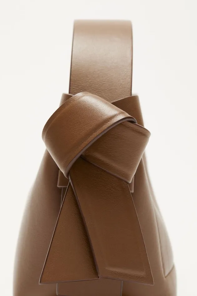 Acne Studios Musubi Micro Tote Camel Brown Men Bags