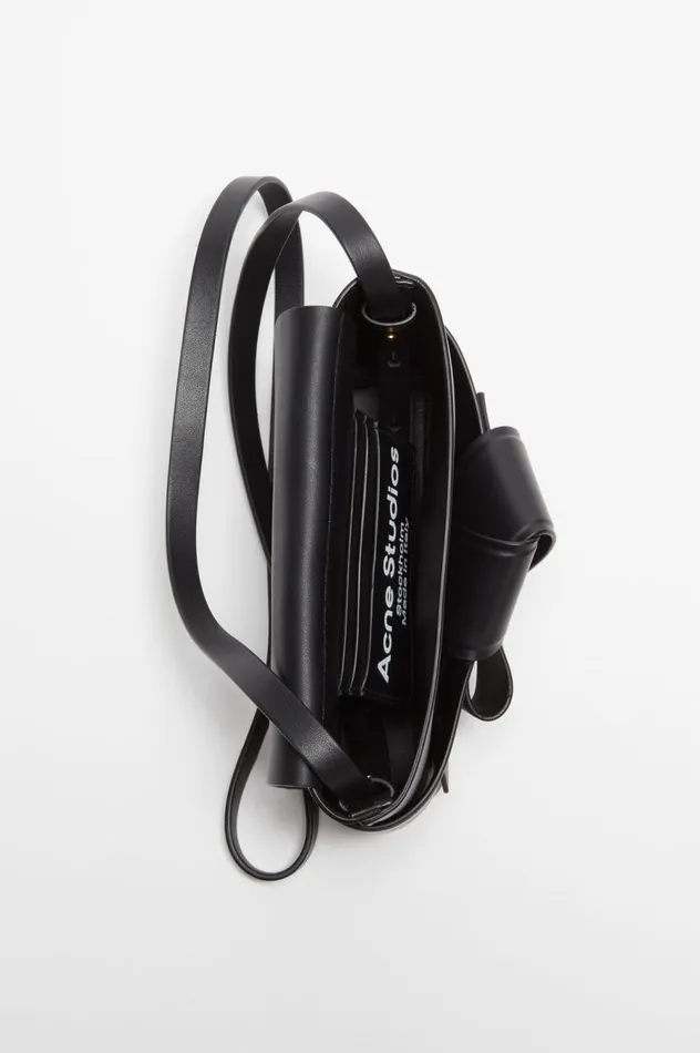 Acne Studios Musubi Mini Crossbody Bag Black Men Bags