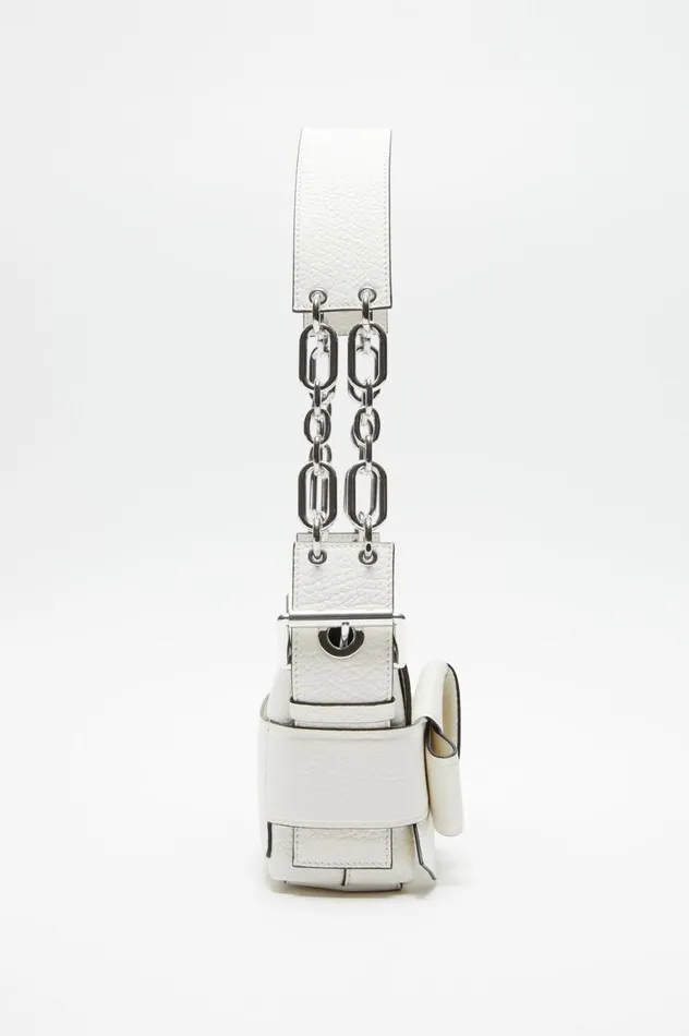 Acne Studios Musubi Shoulder Bag White Women Bags