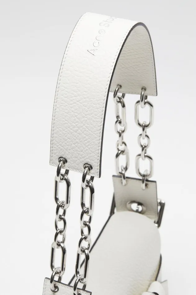 Acne Studios Musubi Shoulder Bag White Women Bags