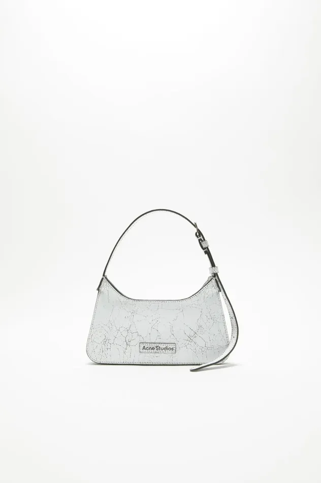 Acne Studios Platt Micro Shoulder Bag White Women Bags