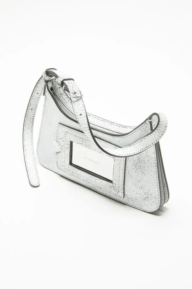 Acne Studios Platt Micro Shoulder Bag White Women Bags